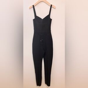 🏷️NWOT Bella Barnett Bandage Jumpsuit Black Bodycon Sexy Going Out Party catsuit